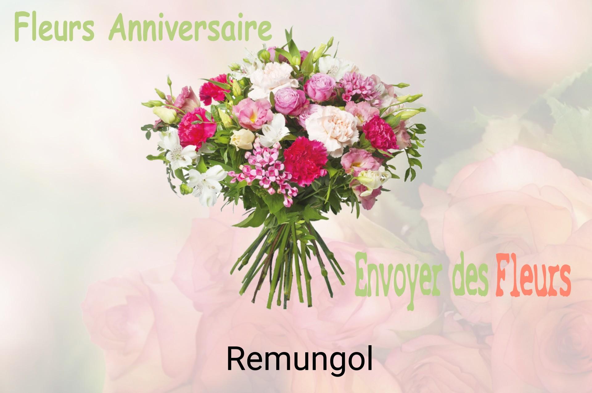 Bouquet de fleurs d’anniversaire livré à Remungol